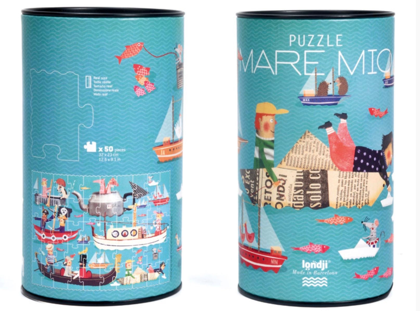 MARE MIO PUZZLE 50PCS BOATS