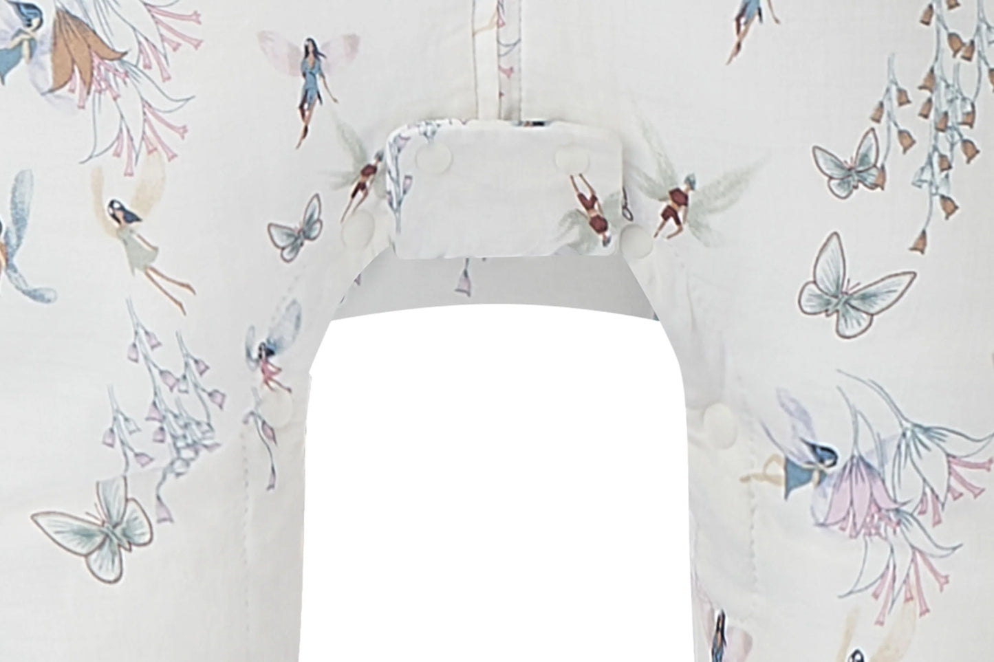 Long Sleeve Footed Sleep Bag 1.0 TOG (Bamboo) - Fairy Tale