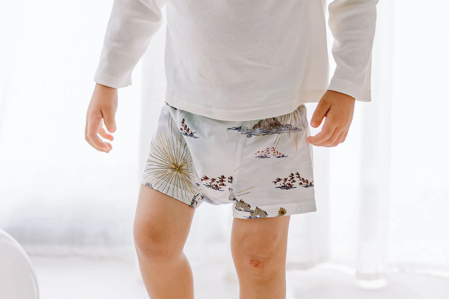 Boys Boxer Briefs Underwear (2 Pack, Bamboo) - Under the Sea