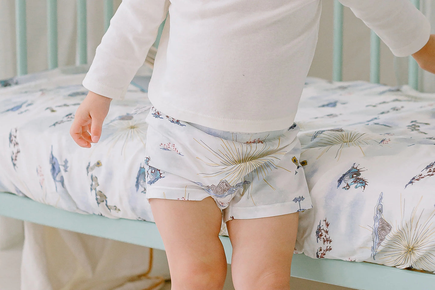 Girls Boy Short Underwear (Bamboo, 2 Pack) - Under the Sea