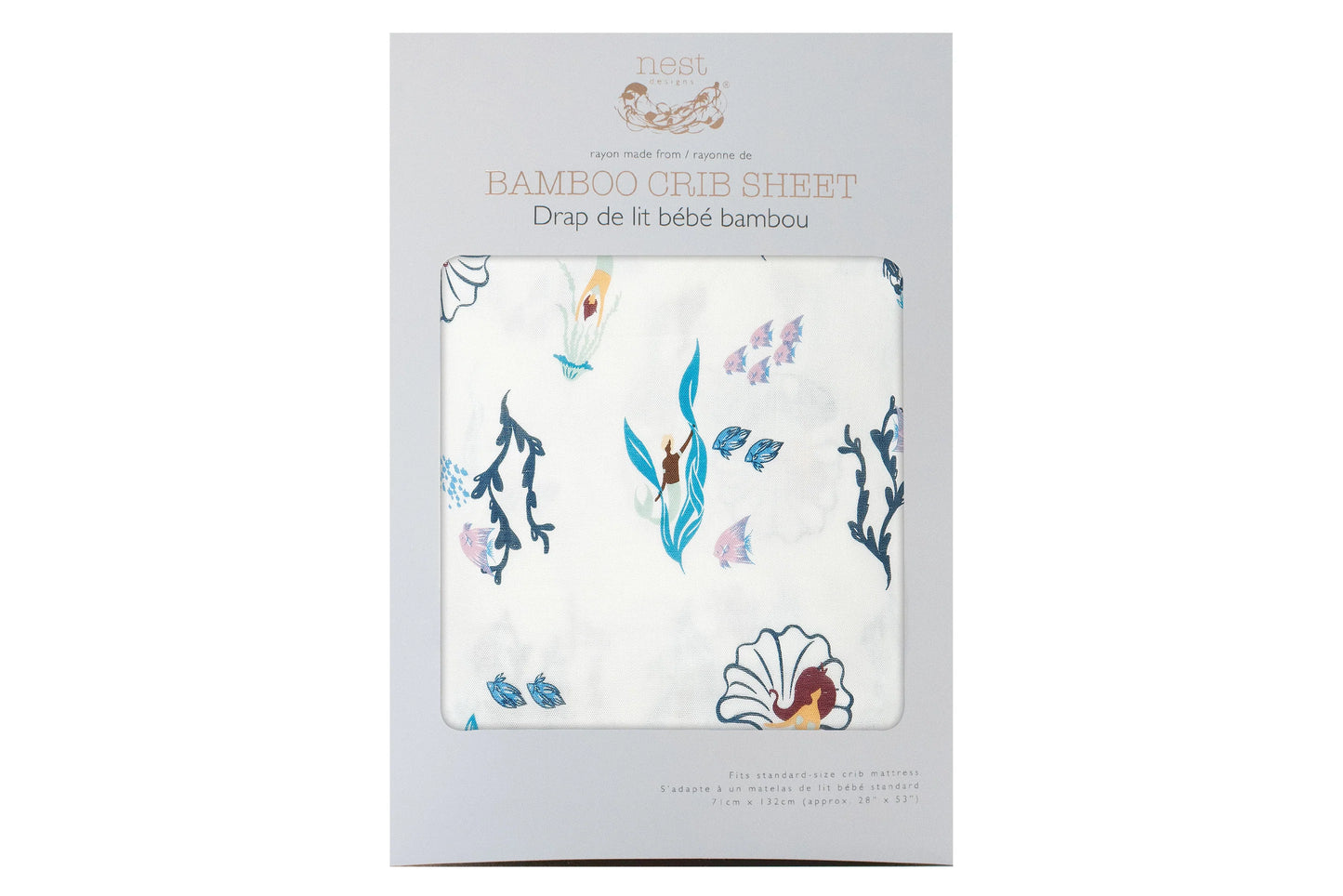 Crib Sheet (Bamboo) - Splish Splash