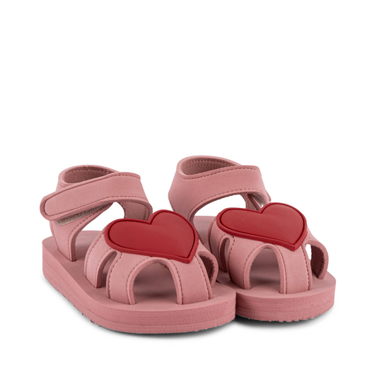 Sable Heart Sandal - Blush