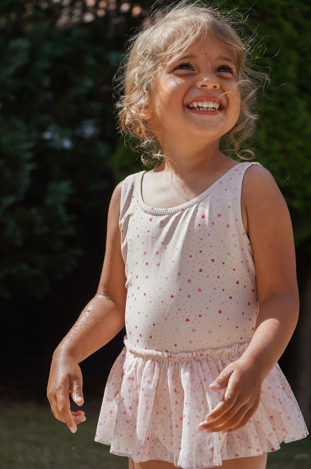 Strut Swimsuit - Etoile Pink Sparkle