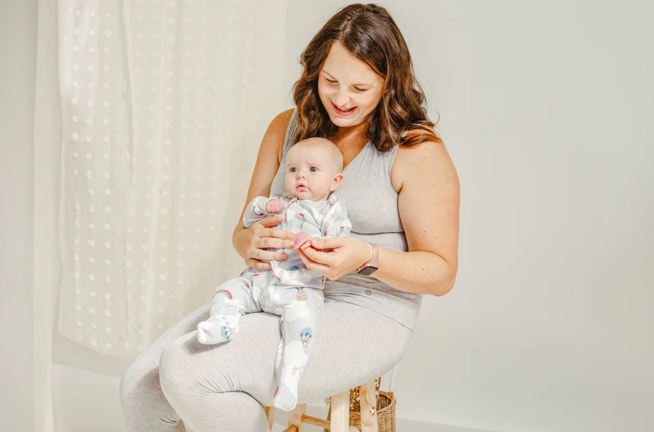 One-Piece Zip Footed Sleeper (Organic Cotton) - Meerkats Away!