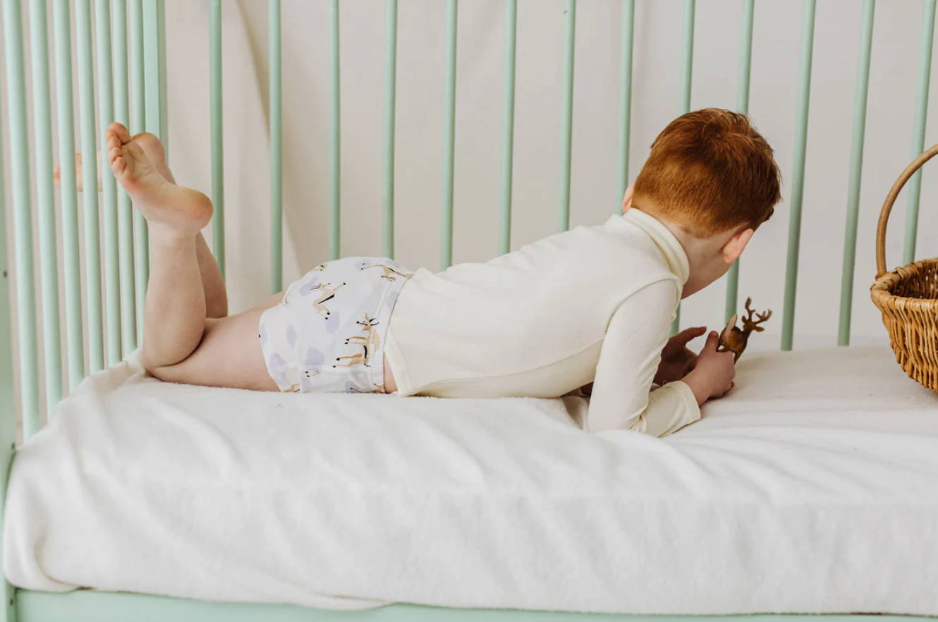 Boys Boxer Briefs Underwear (Bamboo, 2 Pack) - Sahara Sky