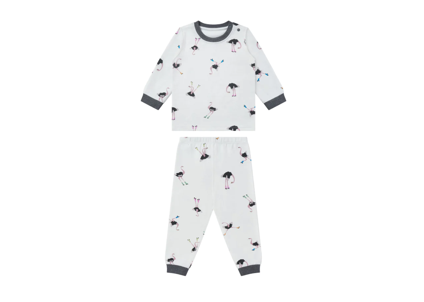 Two-Piece PJ Set (Organic Cotton) - Let’s Roll!
