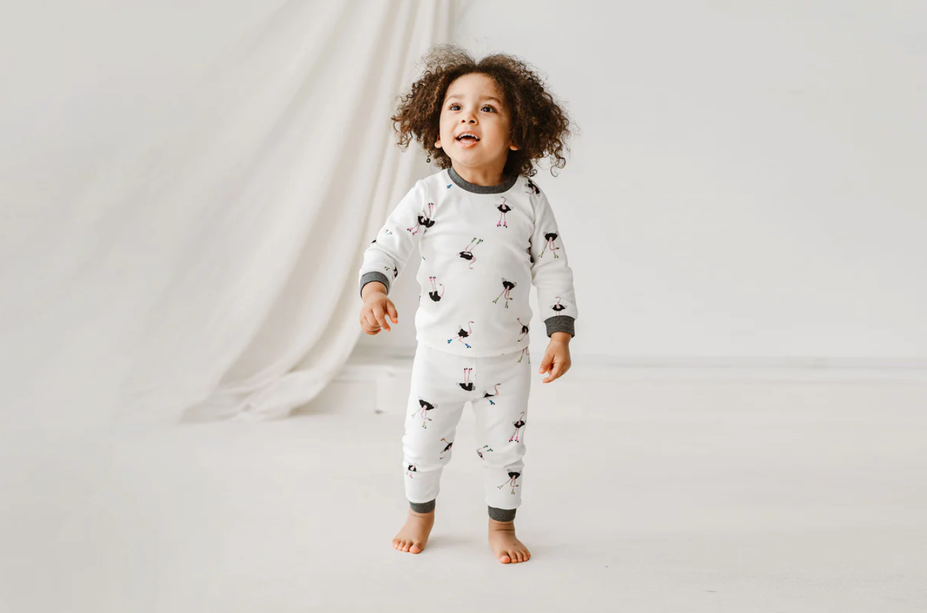 Two-Piece PJ Set (Organic Cotton) - Let’s Roll!