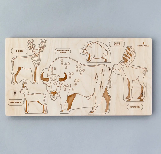 Forest Animals Wooden Puzzle