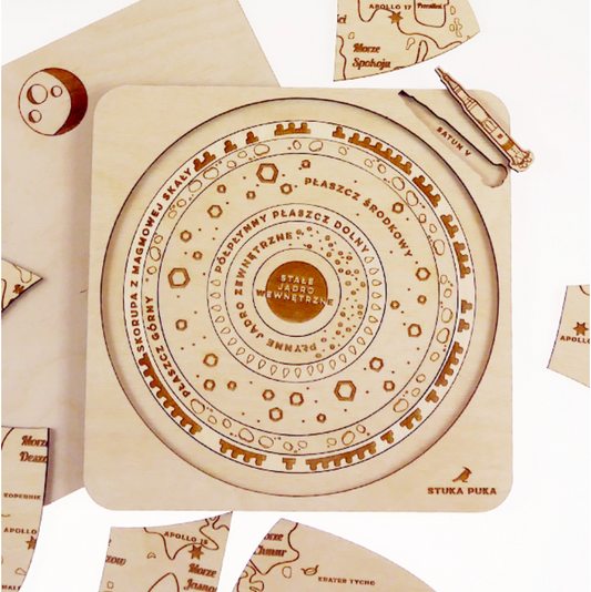 OVER THE MOON WOODEN PUZZLE