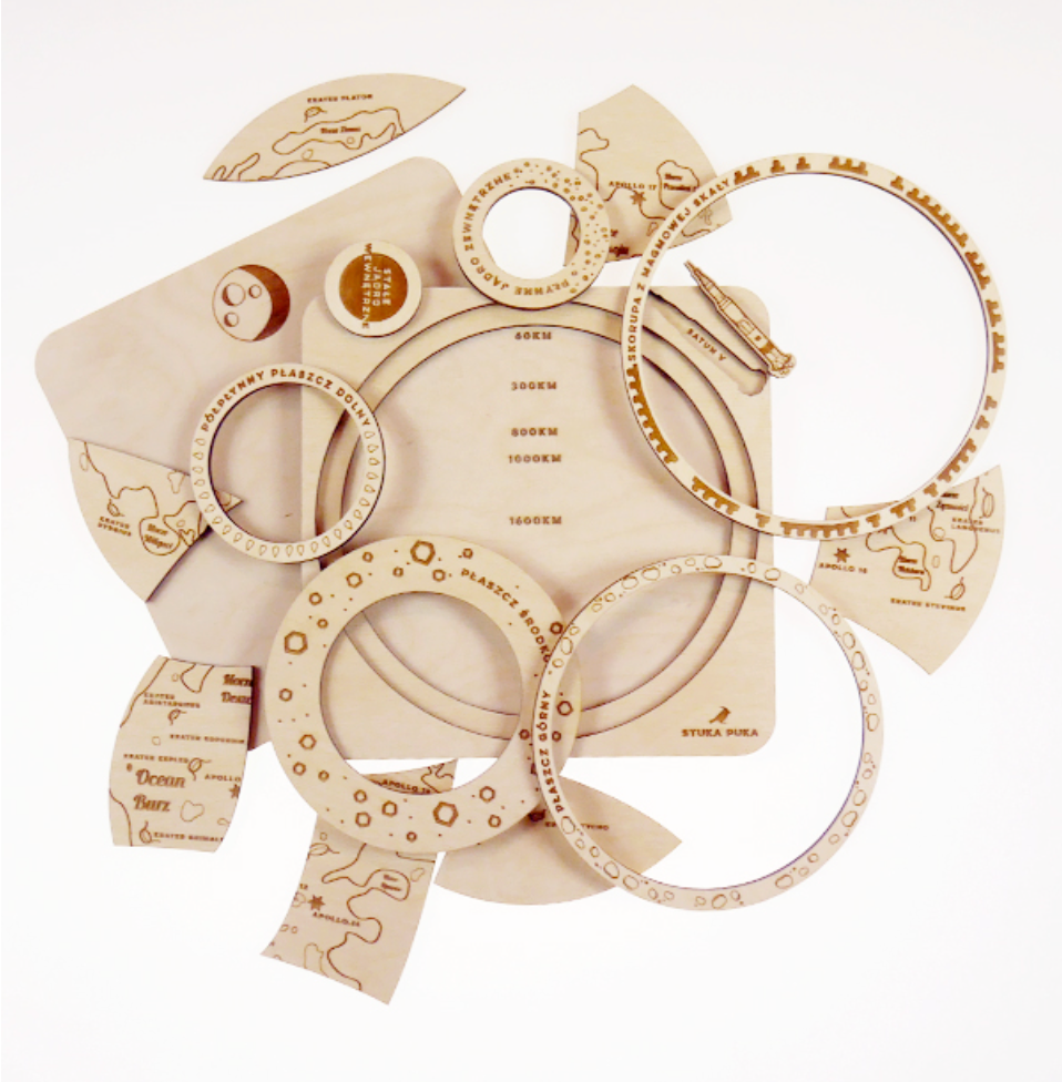 OVER THE MOON WOODEN PUZZLE