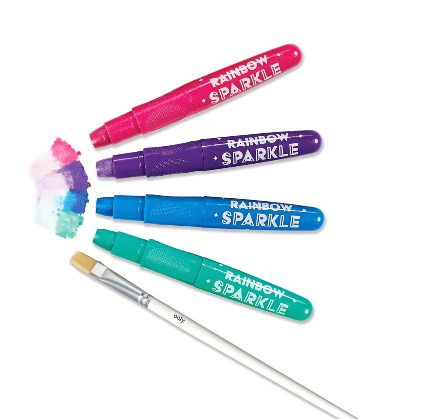 Rainbow Sparkle Watercolor Gel Crayons