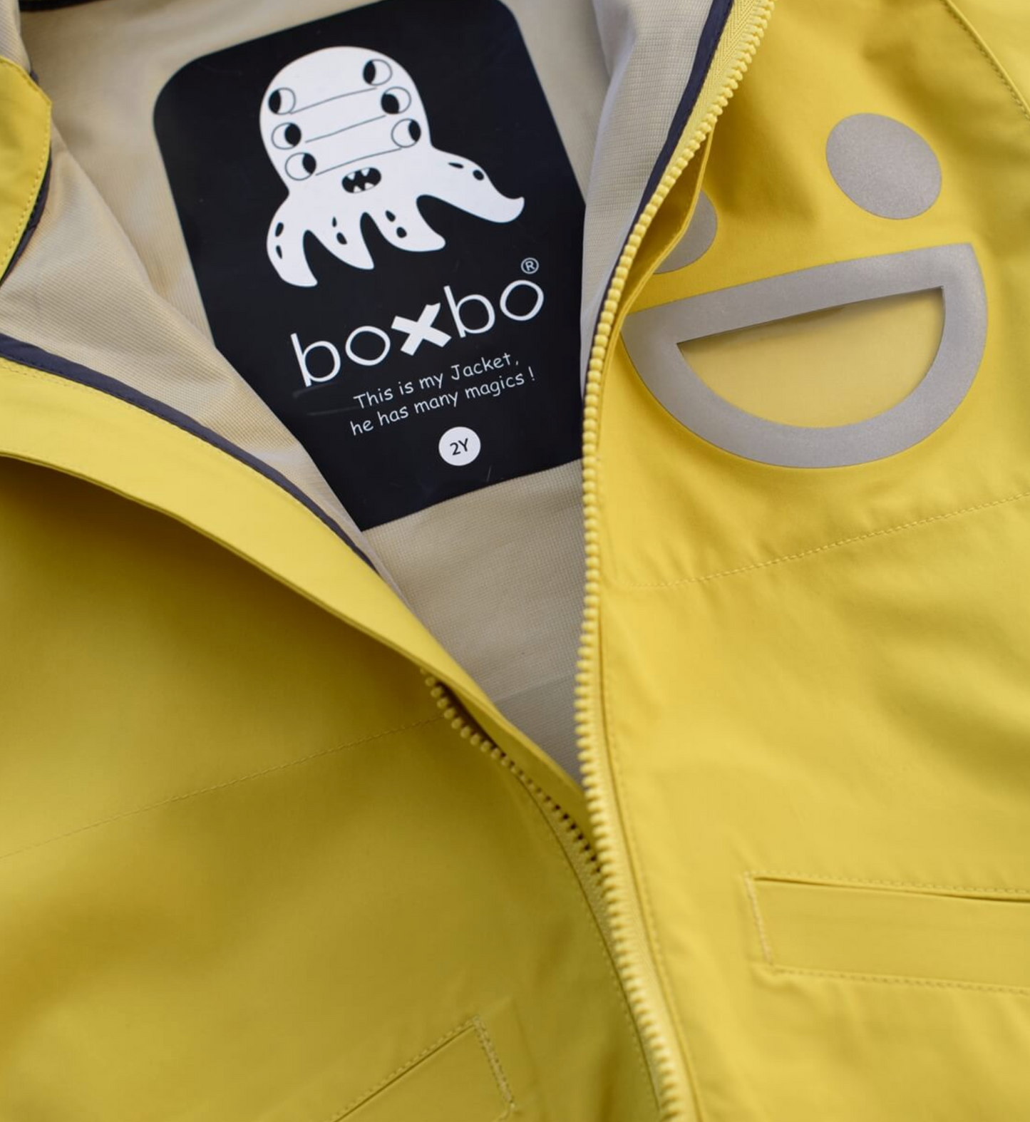 WISTITI Windbreaker Rain Jacket - Yellow