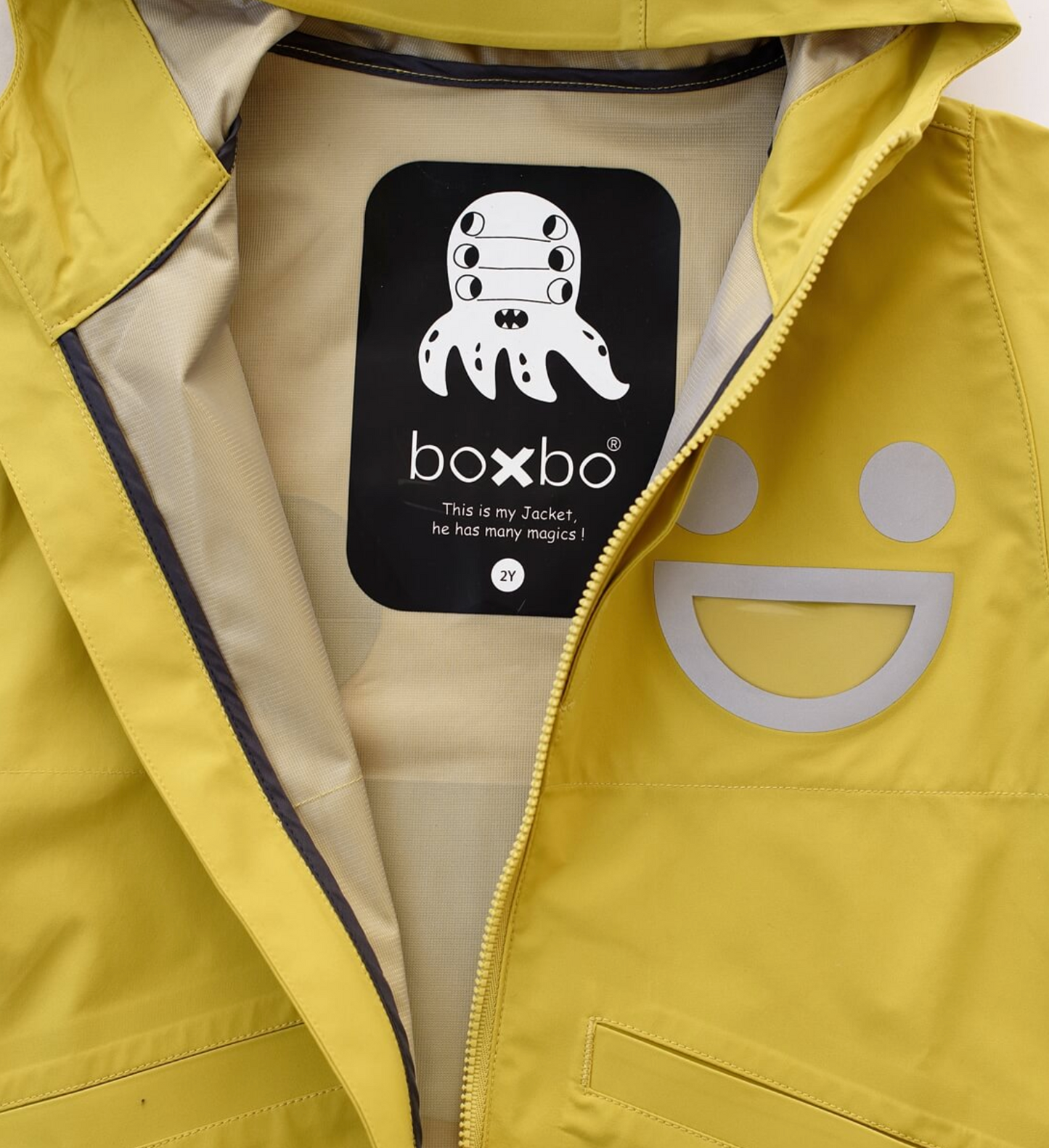 WISTITI Windbreaker Rain Jacket - Yellow