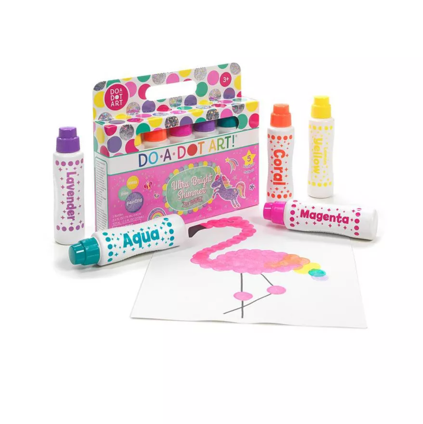 Ultra Bright Shimmer 5 Pack Dot Markers