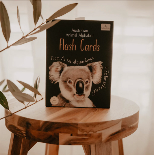 AUSTRALIAN ANIMAL ALPHABET FLASH CARDS