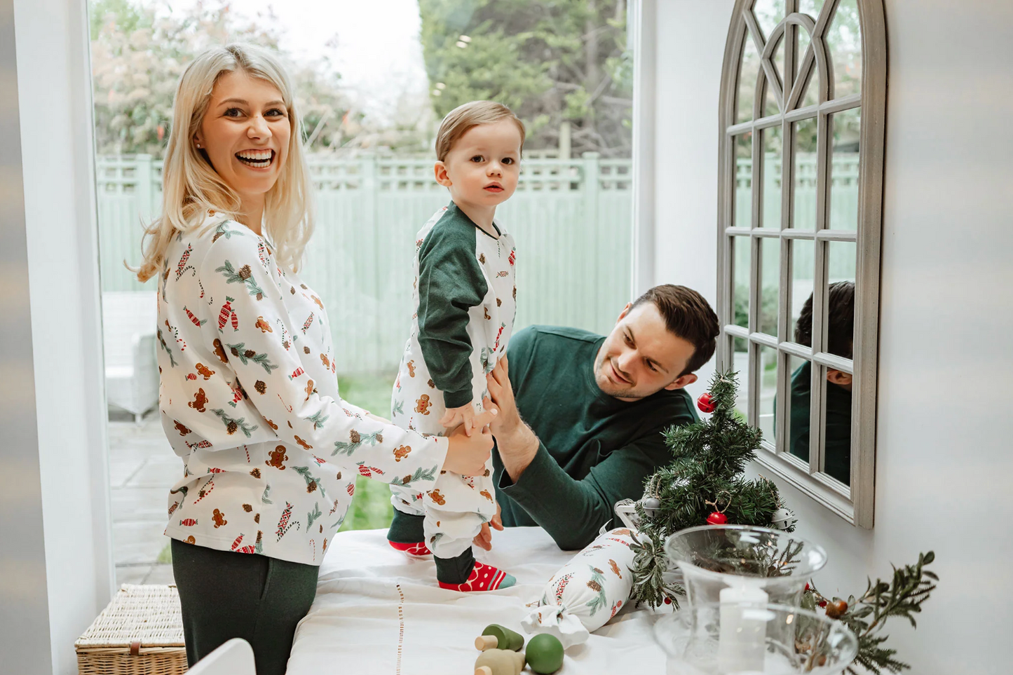 Women's Long Sleeve PJ Set (Cotton) - Christmas Day!