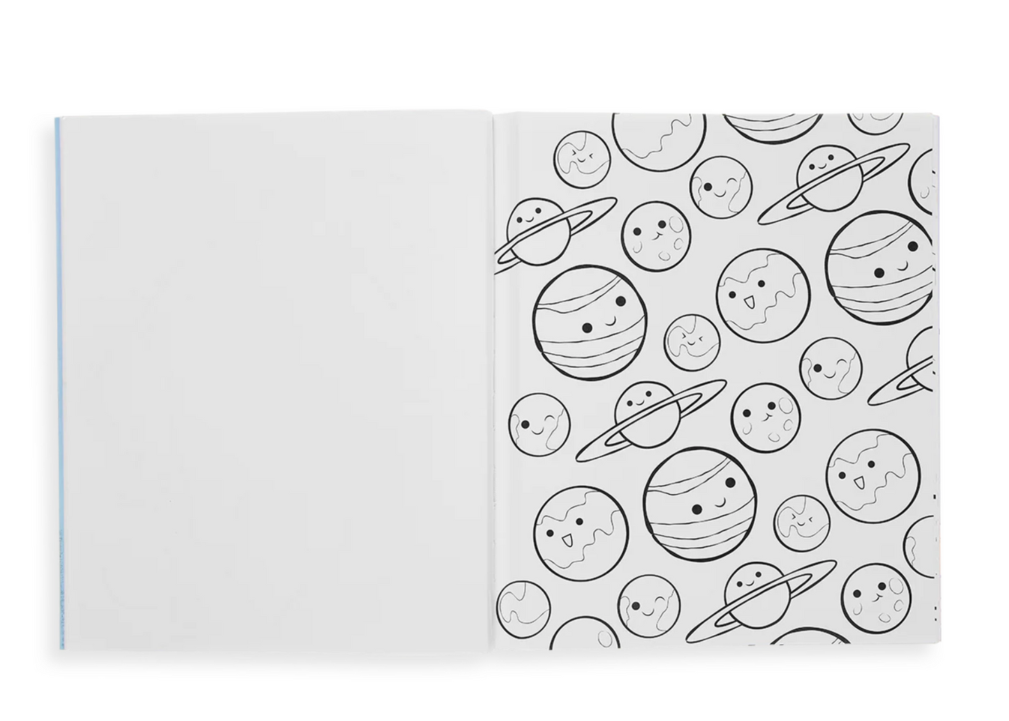 Outer Space Explorers Coloring Book