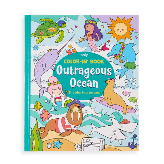 Outrageous Ocean Coloring Book