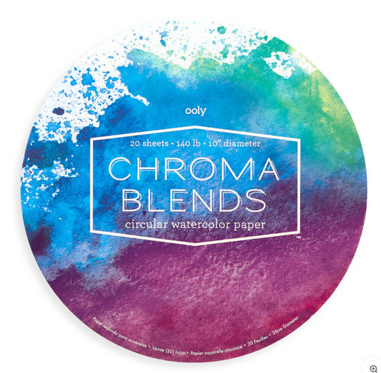 Chroma Blends Circular Watercolor Paper