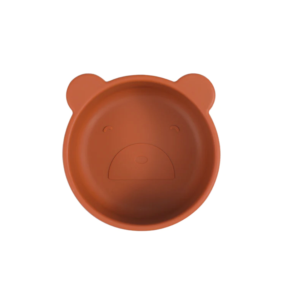 Bear Silicone Suction Bowl