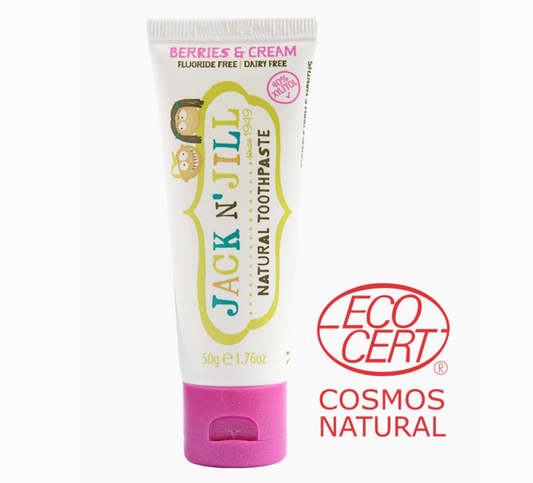 Berries & Cream Jack N' Jill Natural Toothpaste
