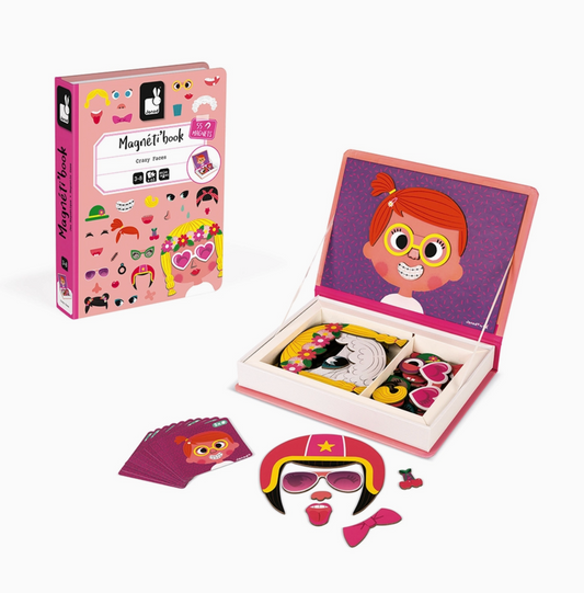 Magneti'book - Girl's Crazy Faces