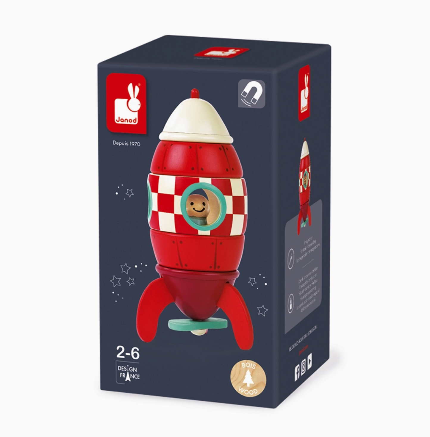 Small Magnetic Rocket