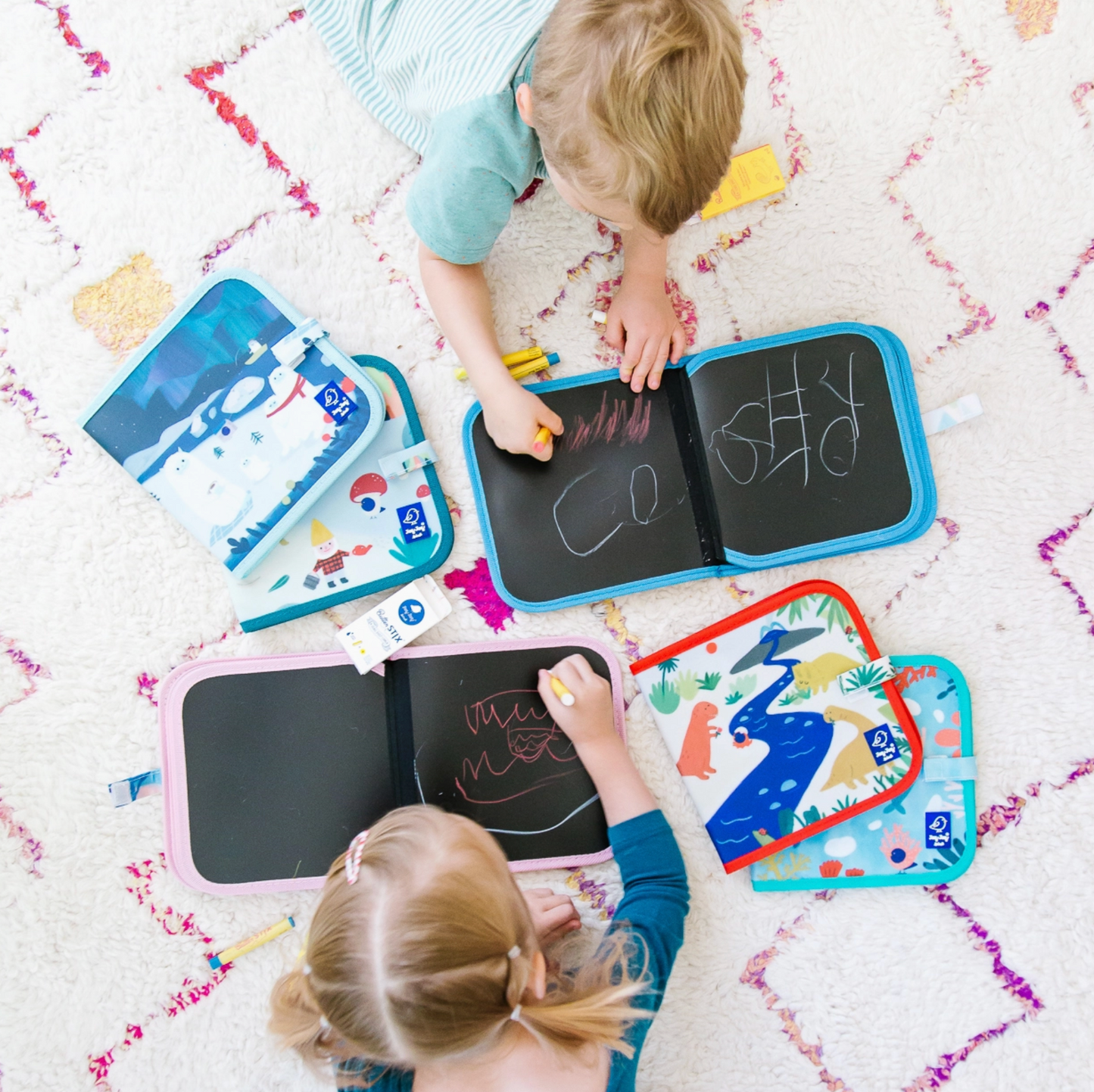Hot Air Balloons Activity Dry Erase Book