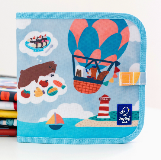 Hot Air Balloons Activity Dry Erase Book