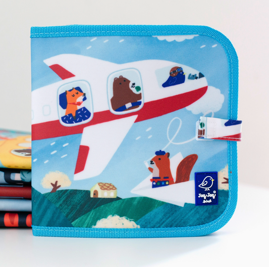Jjf Airplanes Activity Wipe Dry Book