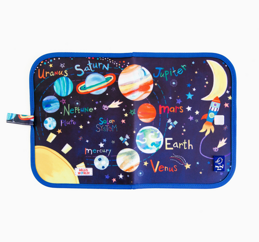 Solar System Chalkboard Activity Mat