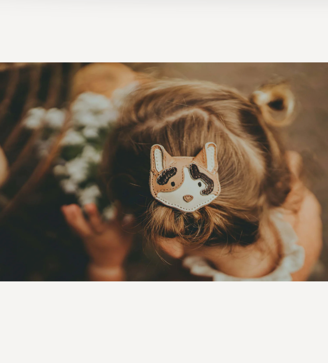 Donsje Josy Exclusive Hairclip Calico Cat