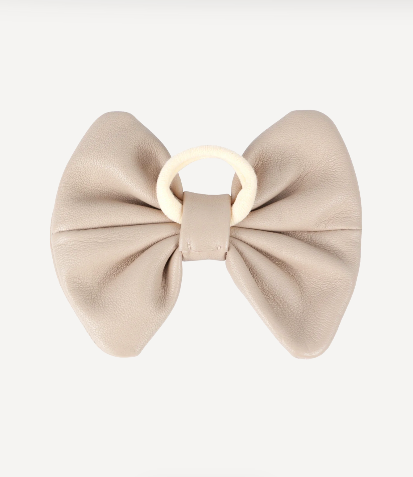 Donsje Floor Hair Tie Light Rust Sheep Leather