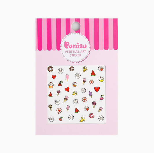 Puttisu Petit Nail Art Sticker - 04 Desserts For Me