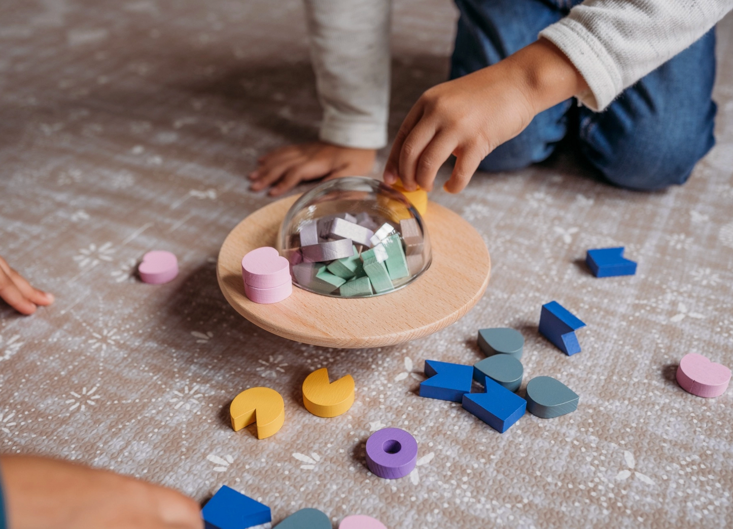 Ufo Wooden Balance Game