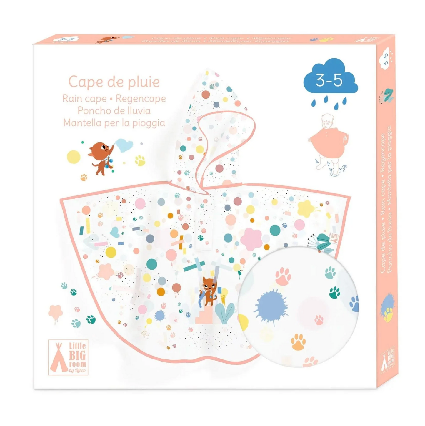 DJECO Cat Rain Cape