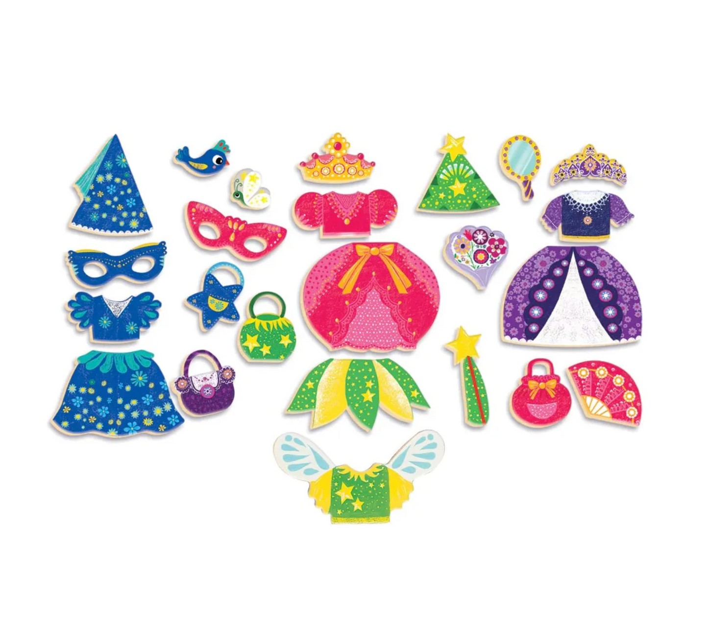 DJECO Belissimo InZeBox Dress Up Magnets