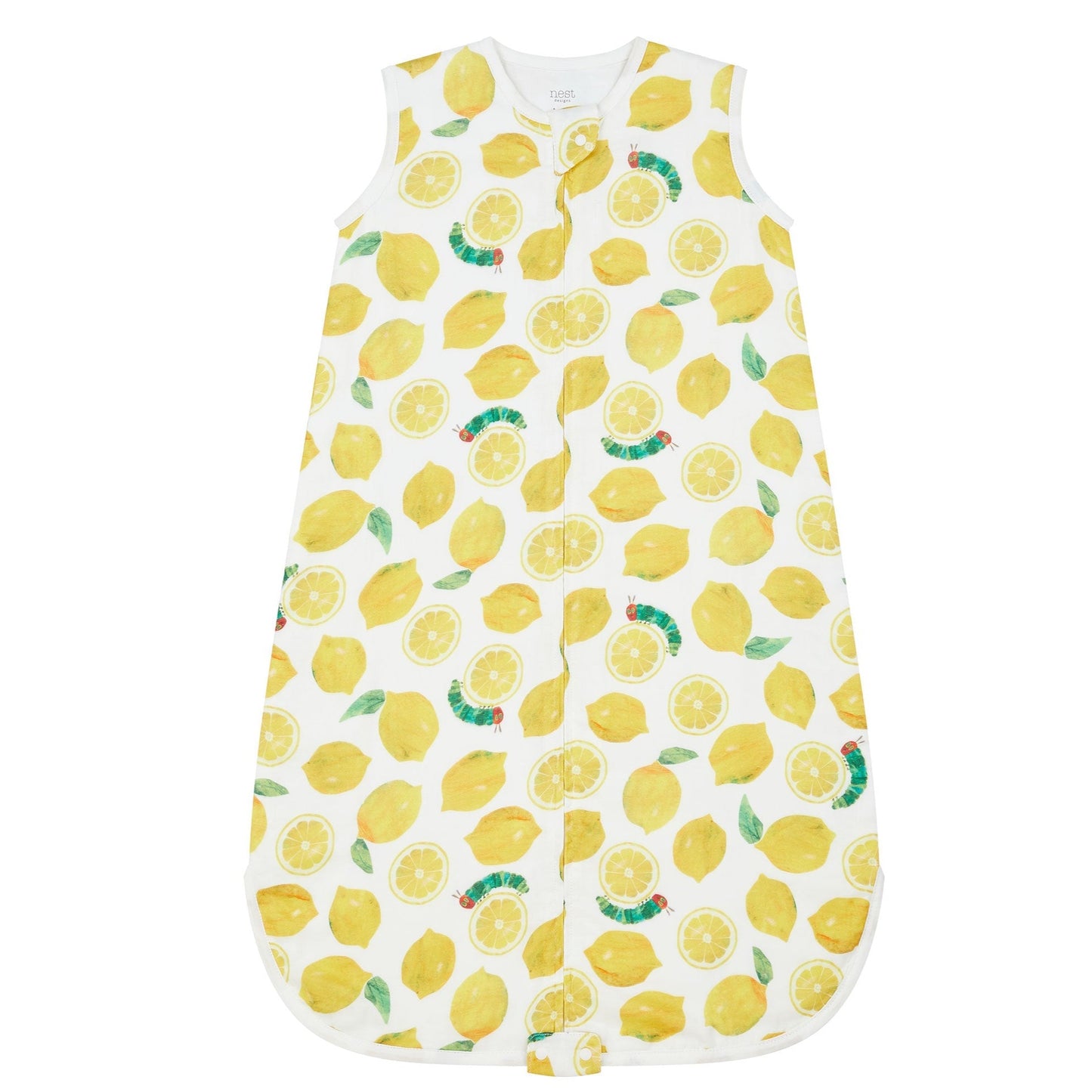 Bamboo Sleeveless Sleep Bag 0.6 TOG - Eric Carle Lemon Squeezy (6-12M Only)