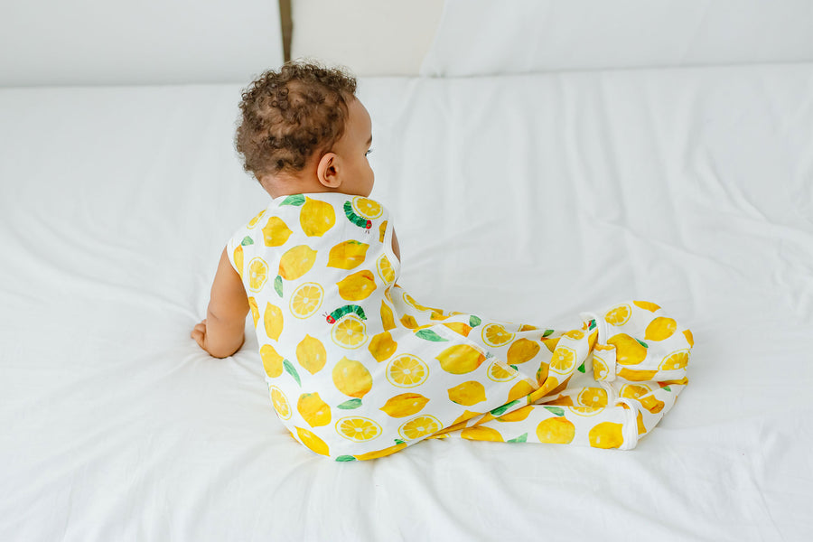Bamboo Sleeveless Sleep Bag 0.6 TOG - Eric Carle Lemon Squeezy (6-12M Only)