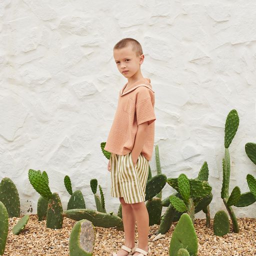 LiiLu Stripes Bermuda Shorts