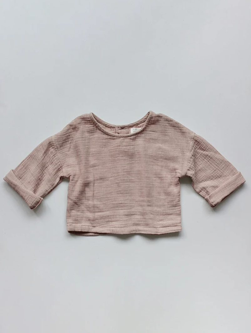 The Button Back Top (6-9M Only)