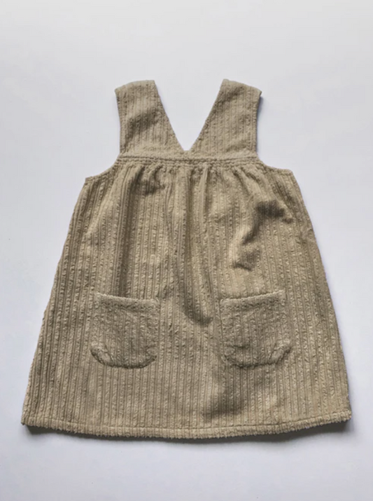 The Vintage Corduroy Overdress