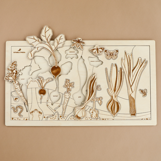 Secret Garden Wooden Puzzle