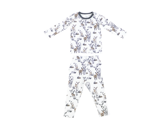 Organic Cotton Two-Piece PJ Set - Mama Deerest