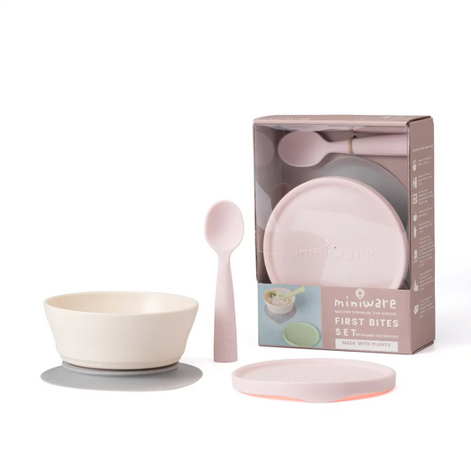 Miniware My First Bites Set (Vanilla/Cotton Candy)