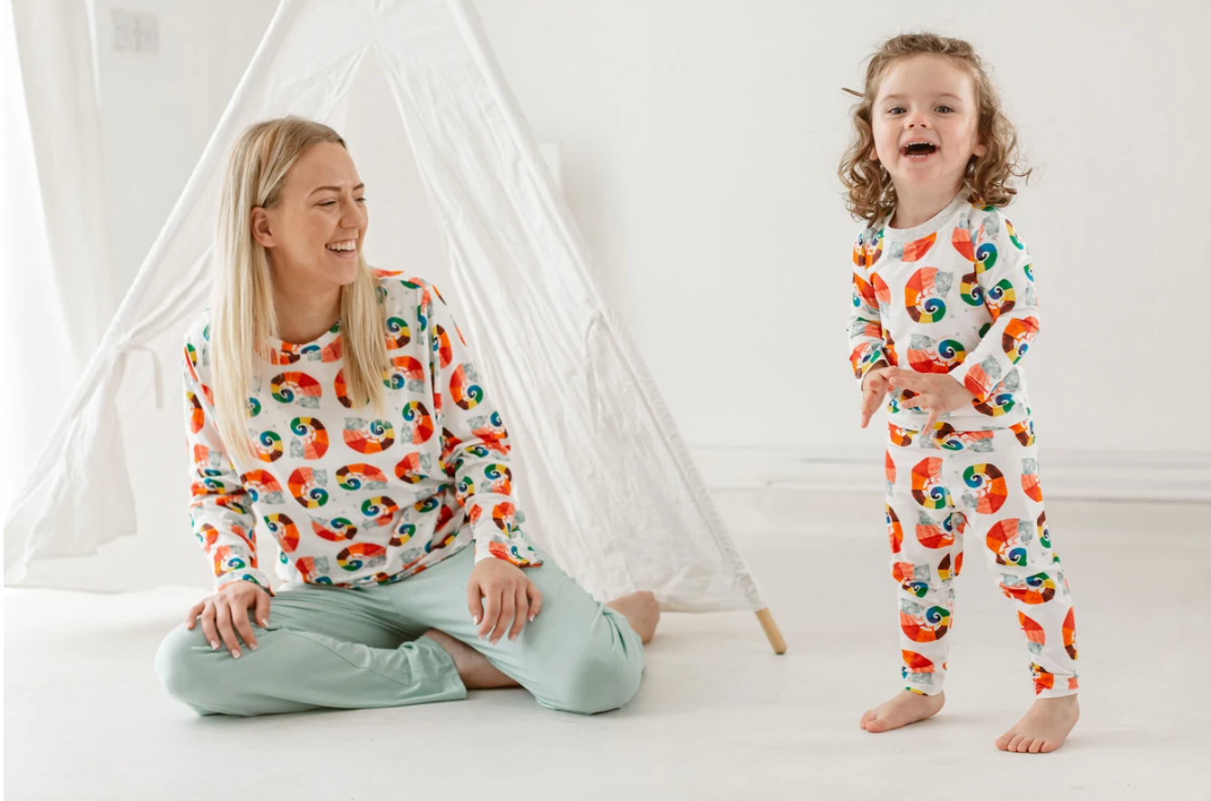 Bamboo Cotton Long Sleeve PJ Set - Eric Carle The Mixed-Up Chameleon