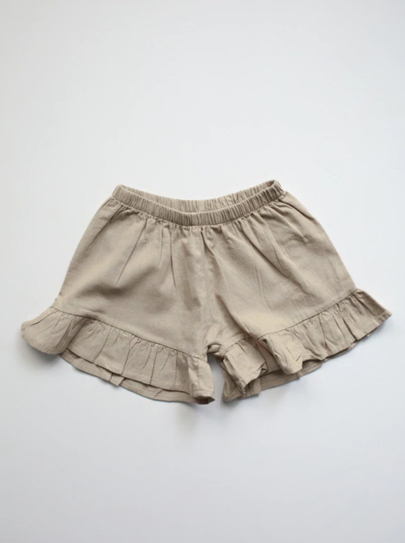The Frill Linen Short