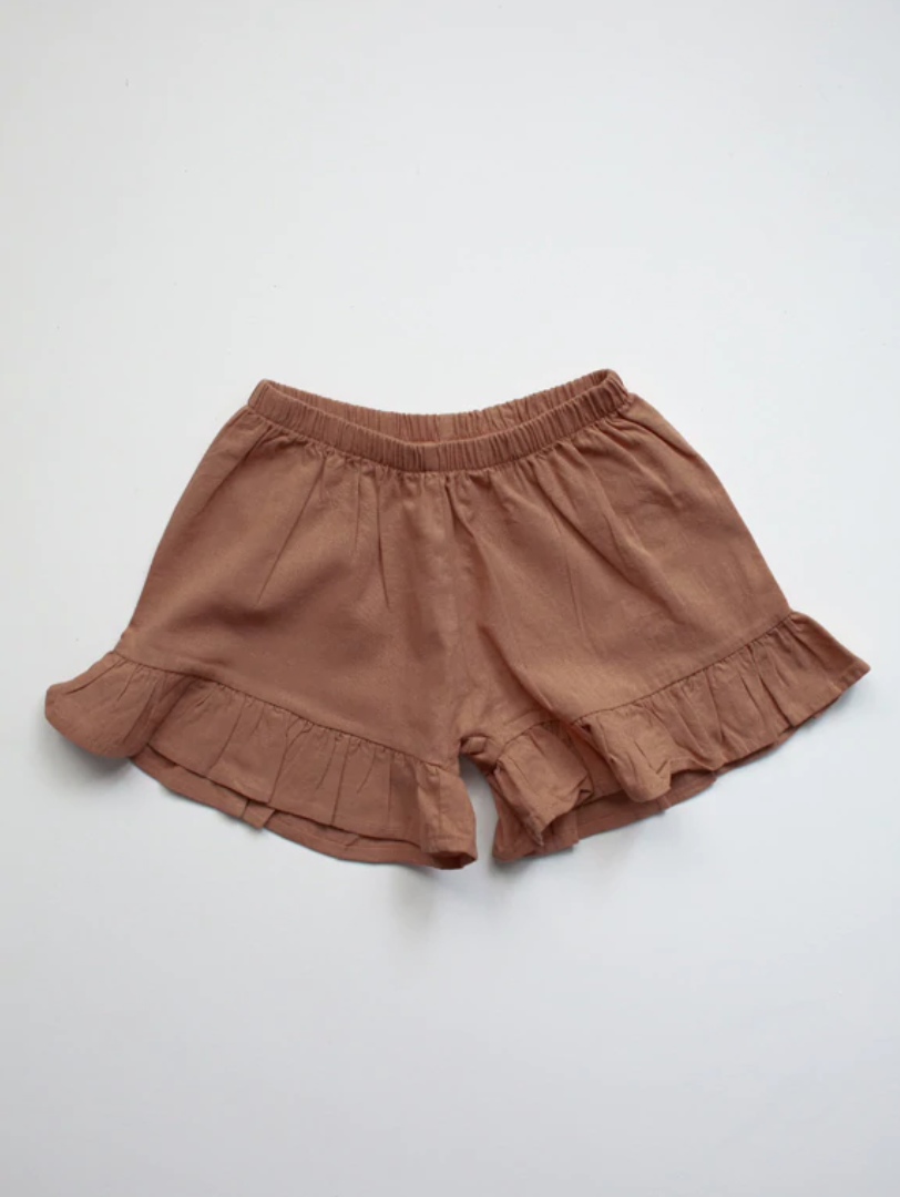 The Frill Linen Short