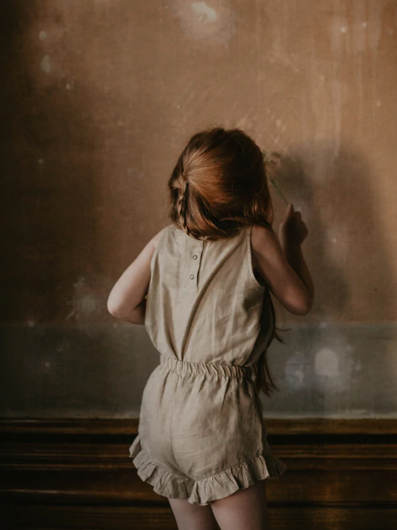 The Frill Linen Short