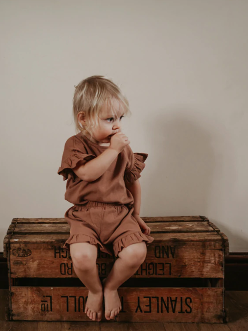 The Frill Linen Short